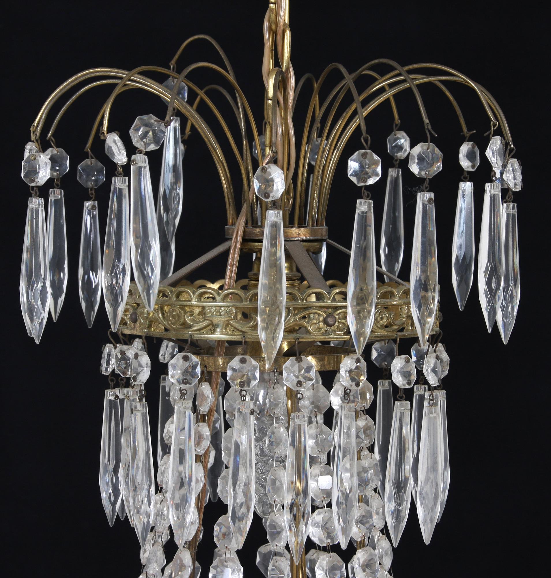 LJUSKRONA, empirstil, 1900-tal.