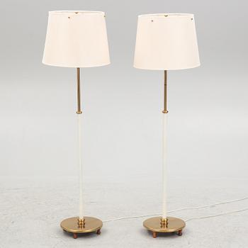 Josef Frank, floor lamps, a pair, model 2564, Svenskt Tenn.