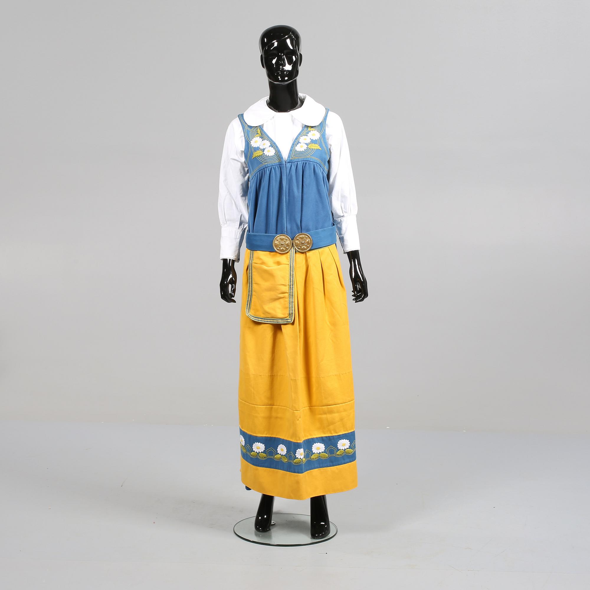 FOLKDRÄKT, Sverigedräkten, Ekelund & Esspe AB, Horred.