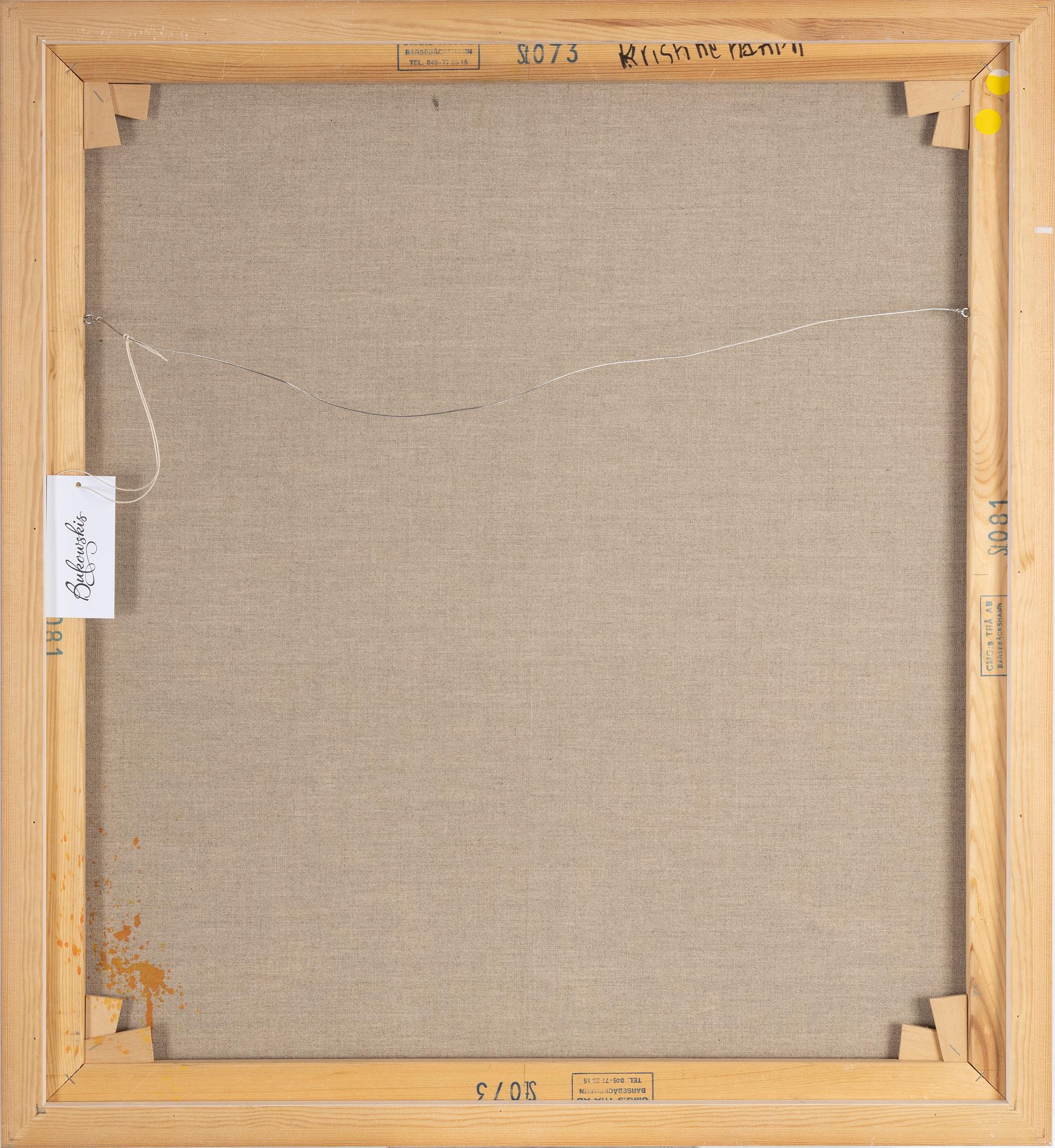 Ulf Trotzig, oil on canvas, signed.