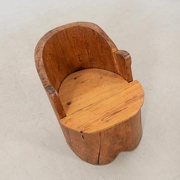 Cube chair, 20th century.