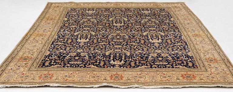 Rug, Tabatabaei/Tabriz, semi-antique, approximately 361 x 288 cm.