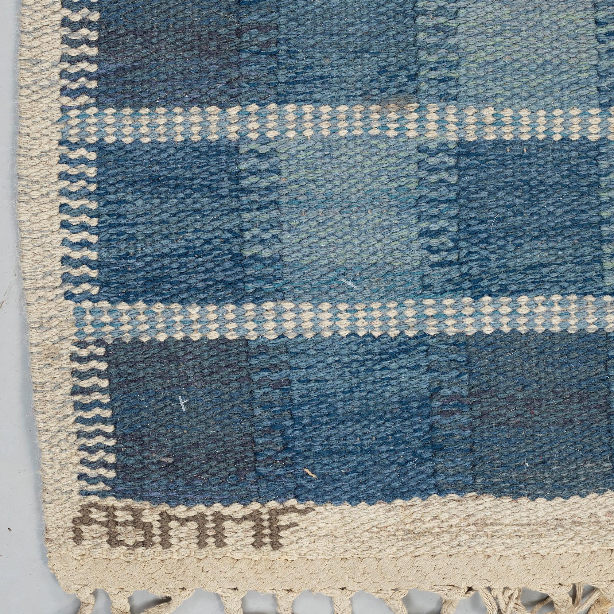 MATTA. "Schackrutan blå". Rölakan. 149,5 x 91 cm. Signerad AB MMF BN.