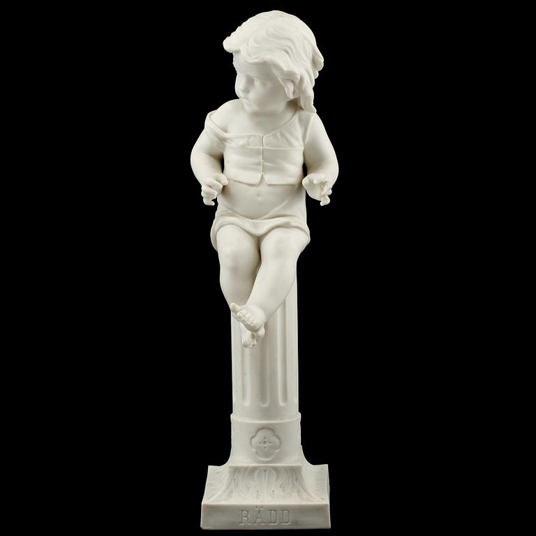 FIGURIN, parian, Gustafsberg, 1896.