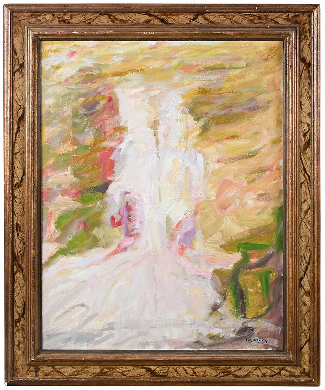 IVAR MORSING, oil on canvas, signed.