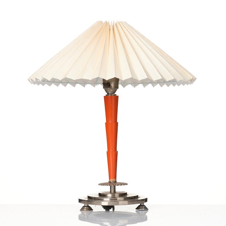 Erik Tidstrand, a table lamp, model "27222", Nordiska Kompaniet 1920-30s.