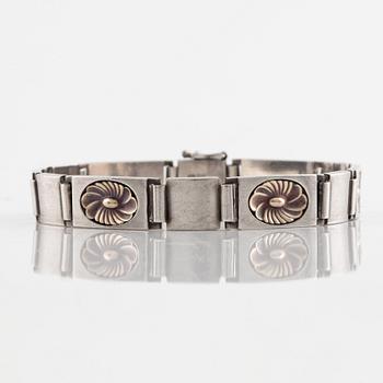 Georg Jensen, silver bracelet, Denmark.