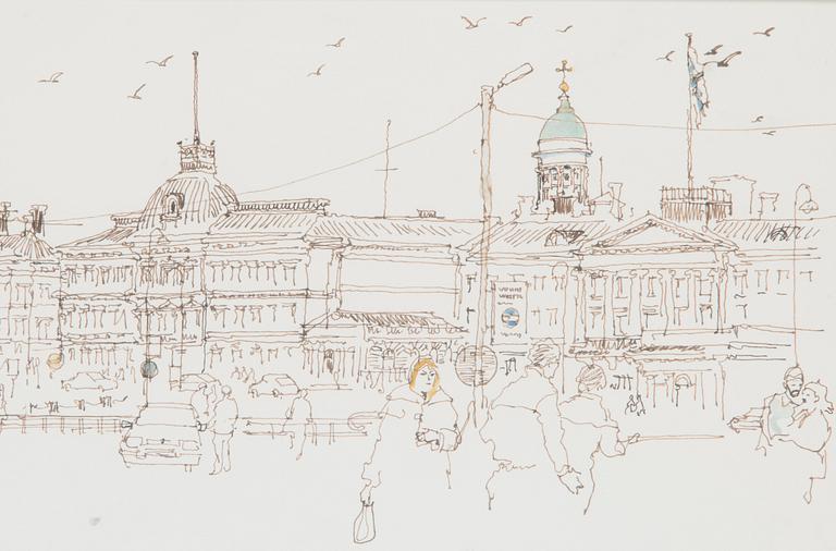 Henrik Tikkanen, The Market Square.