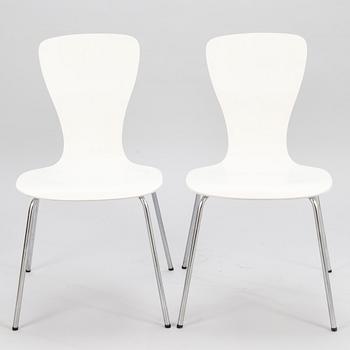 TAPIO WIRKKALA, tuoleja, 6 kpl, "Nikke", Asko 1950-luku.