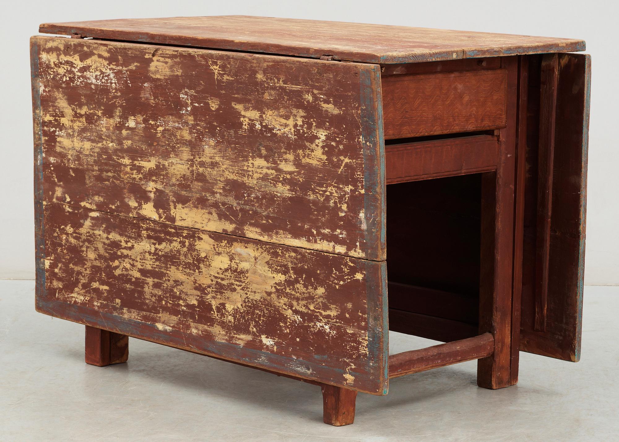 SLAGBORD, allmoge, 1800-tal.