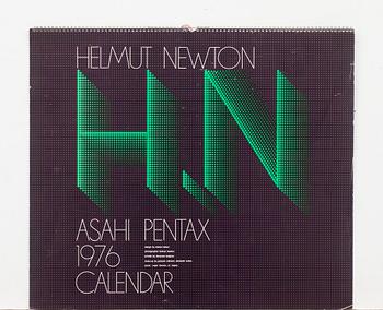 VÄGGKALENDER, Helmut Newton för Pentax, 1976.