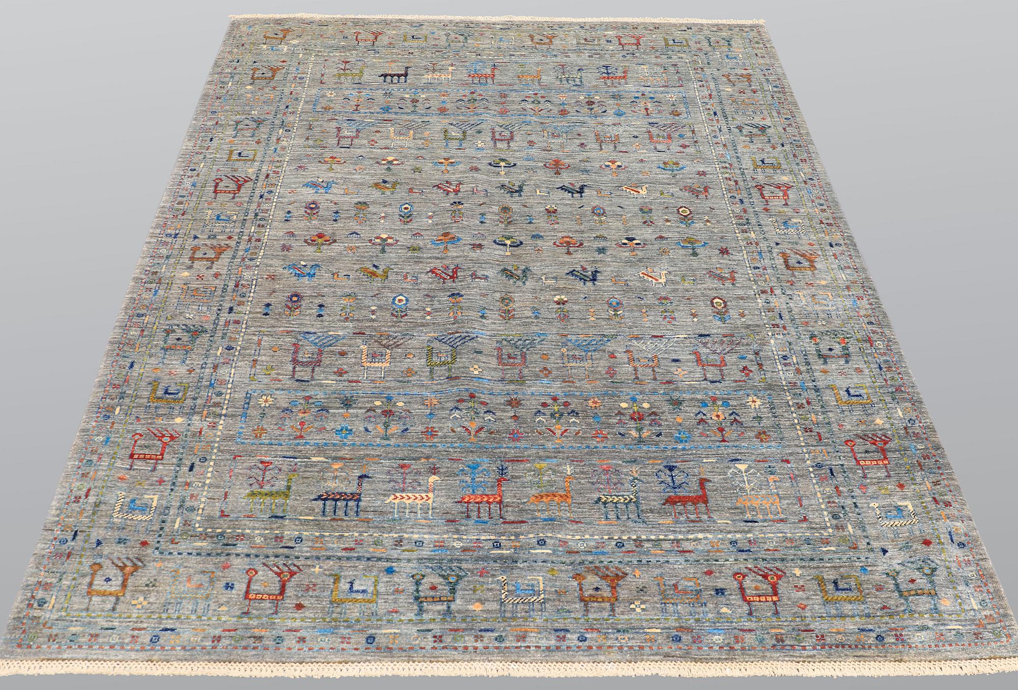A carpet, oriental, ca 244 x 170 cm.
