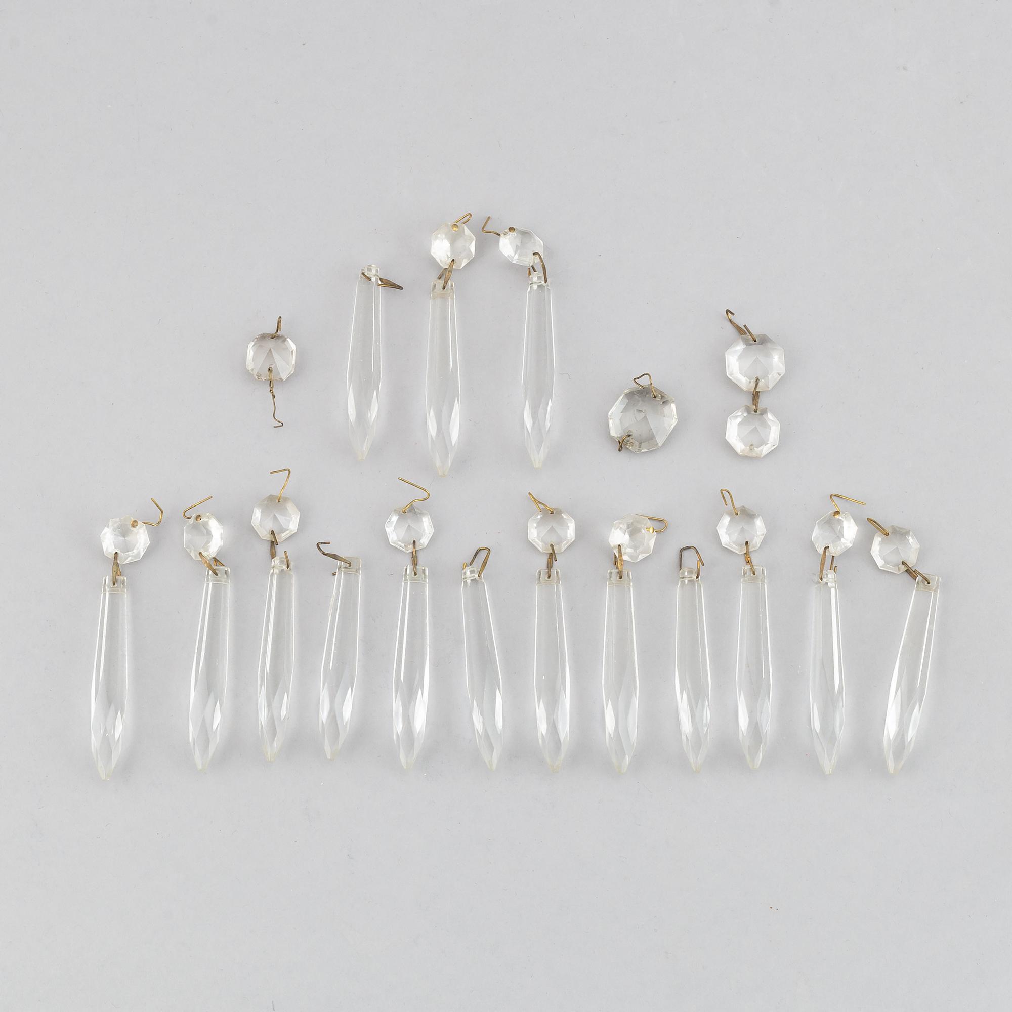 An Empire style chandelier, mid 20th century.