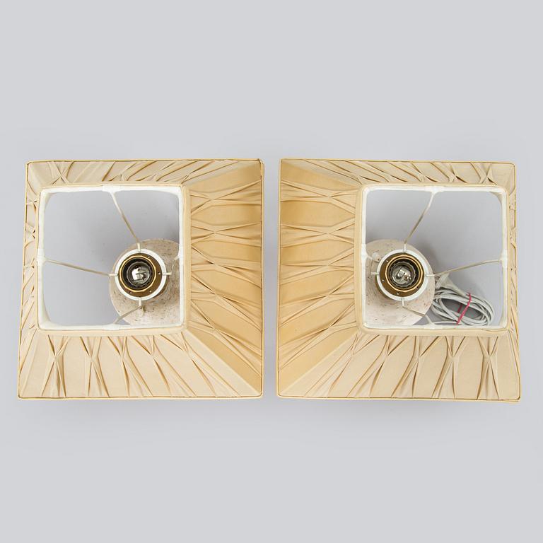 A pair of 1960/1970 table lamps for Bitossi.