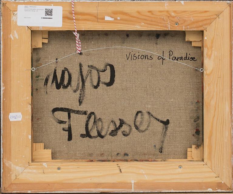 LAJOS FLESSER, olja på duk signerad a tergo.