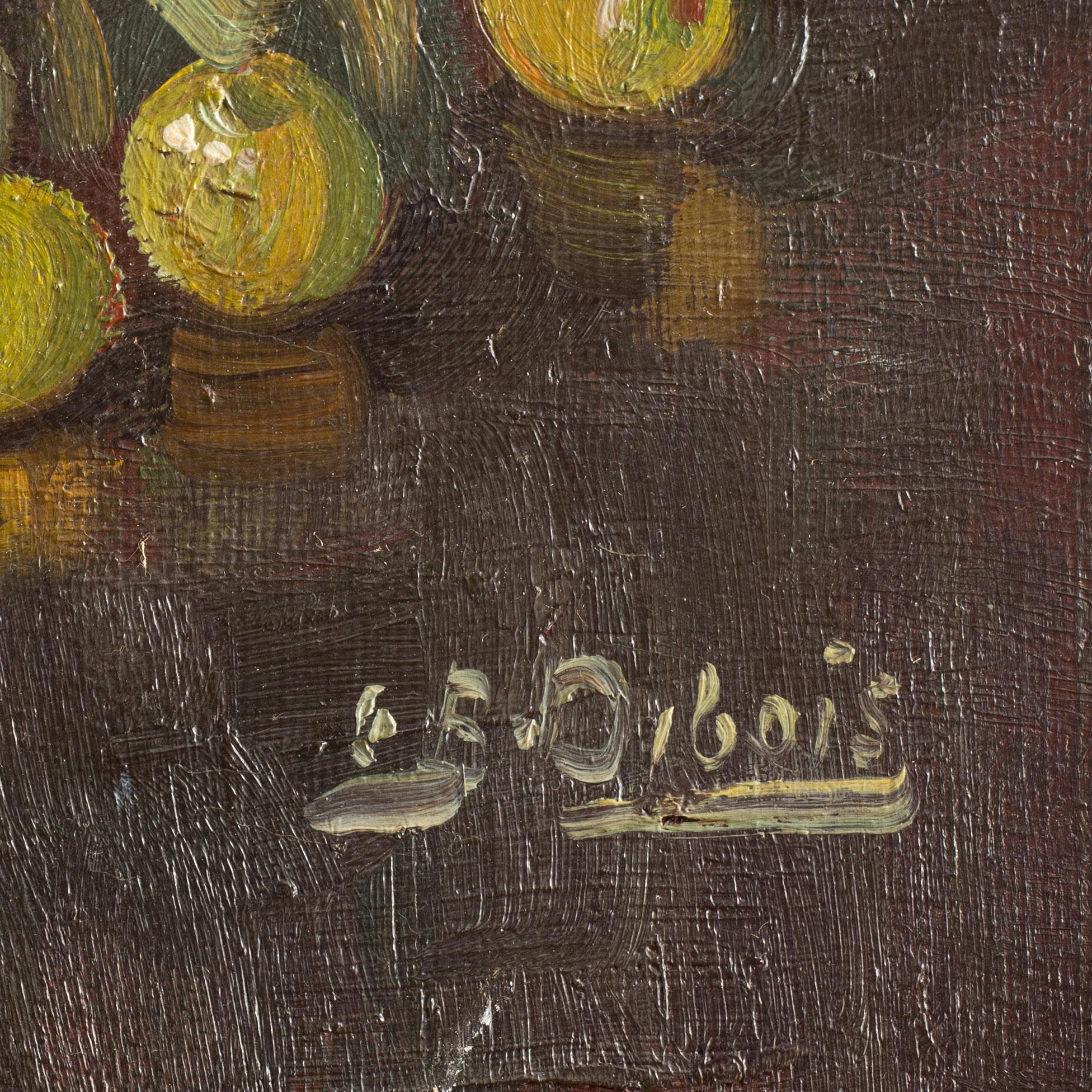 INGEBORG DEBOIS, olja på duk, signerad.