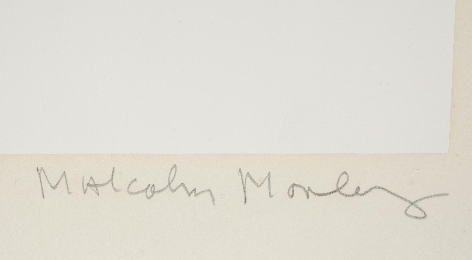 MALCOLM MORLEY, Serigrafi, signerad A/P. Daterad -69.