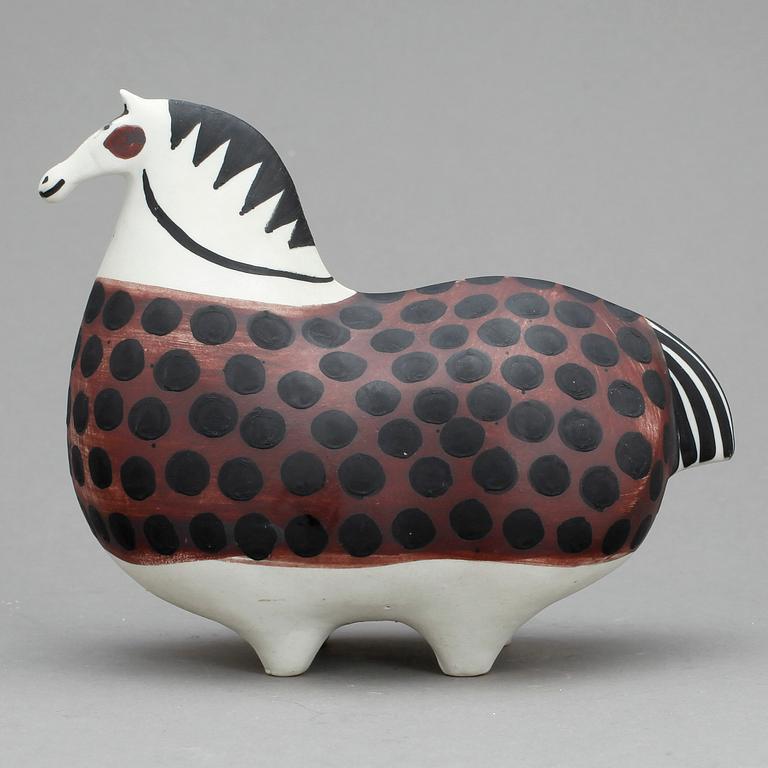 FIGURIN, stengods, "Springare", Stig Lindberg, Gustavsberg.