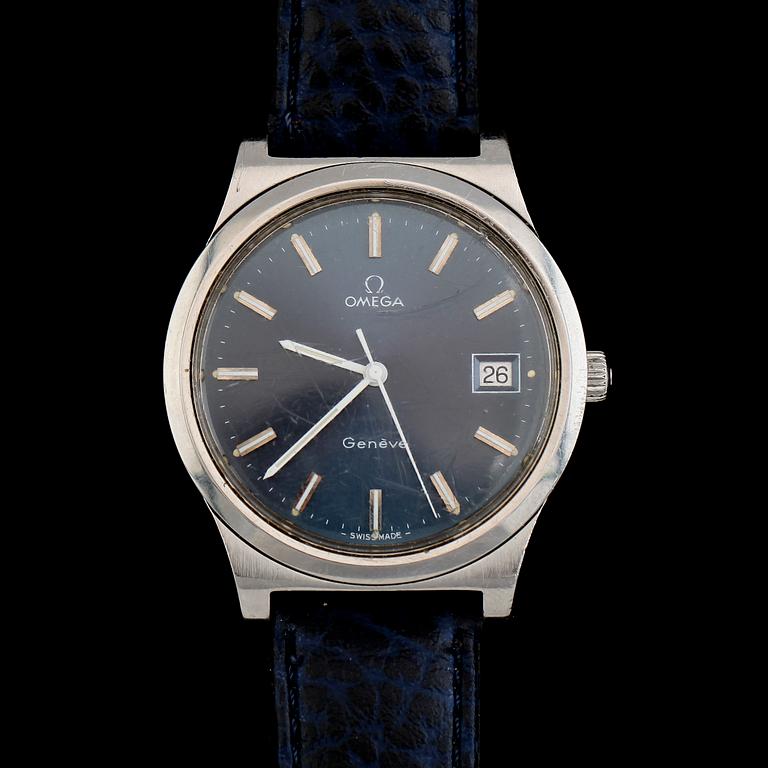 ARMBANDSUR, stål, Omega.