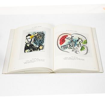 Marc Chagall, böcker, 6 st, "Chagall Lithographe I-VI, 1922-1985", Fernand Mourlot.