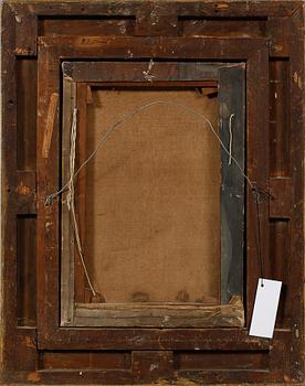 OKÄND KONSTNÄR, olja på duk, otydligt signerad J.R Thorne?, 1800-talets andra hälft.