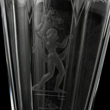 VAS, glas, Elme glasbruk, 1900-talets andra kvartal.