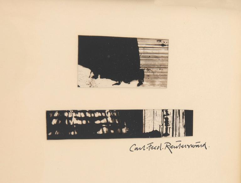 Carl Fredrik Reuterswärd, Komposition.