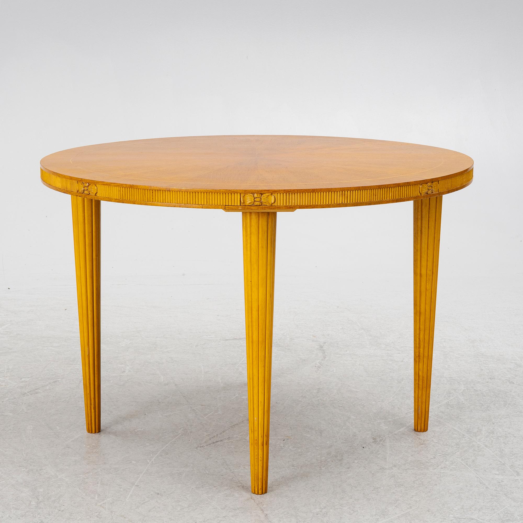 A table, Swedish Modern, 1940s.
