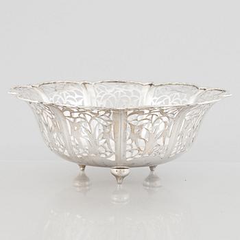A silver bowl, Swedish import mark, circa mid-20th Century.