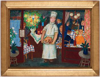 Lennart Jirlow, Kock utanför restaurang.