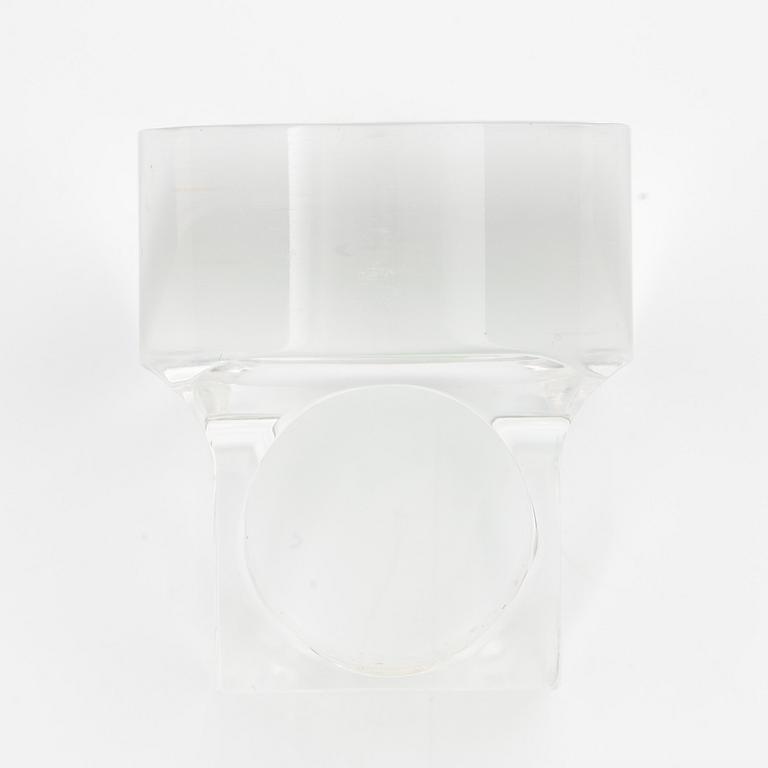 Siv Lagerström, three rings and cufflinks, acrylic plastic, 1970s.