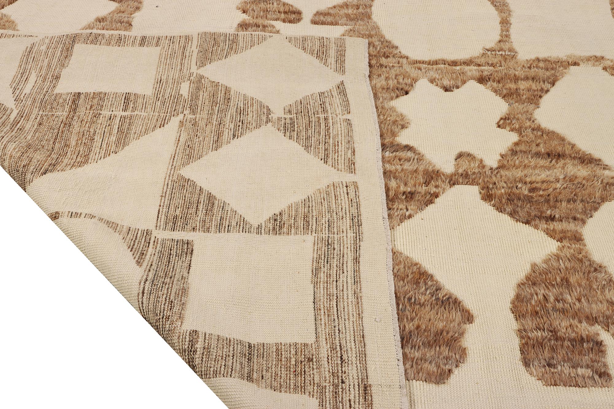 A Morocco carpet, c. 378 x 276 cm.