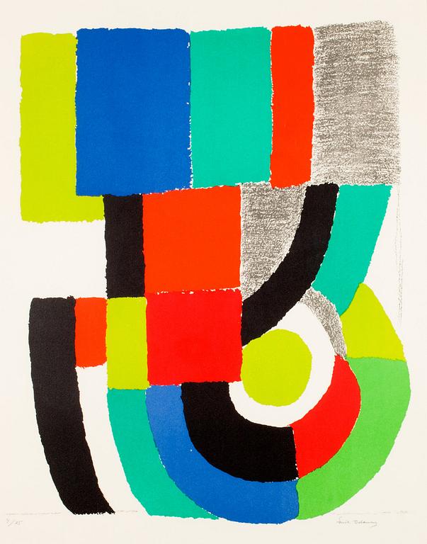 Sonia Delaunay, "NEW YORK II".