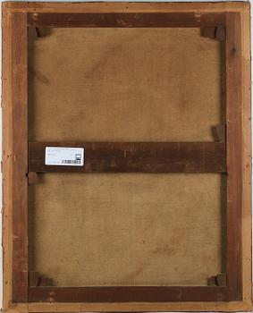 OKÄND KONSTNÄR, olja på duk, sent 1700-tal.