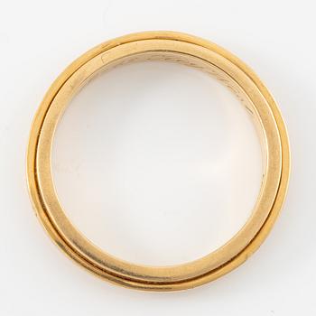 Efva Attling, ring 18K guld, "Amor Omnia Vincit",.
