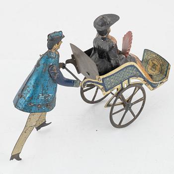 Lehmann, A tinplate "Going to the fair" Germany. In production 1889-96.