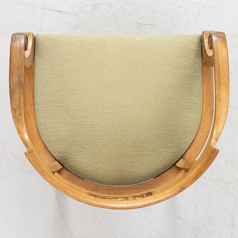 Desk chair, Karl Johan, 19th century.