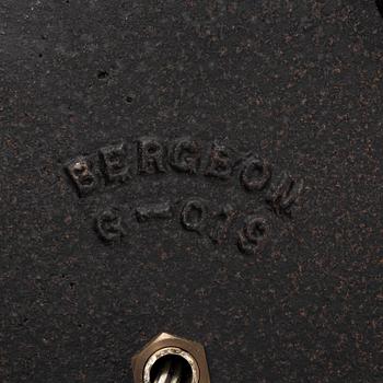 A model 'G-019' brass floor light, Bergboms.