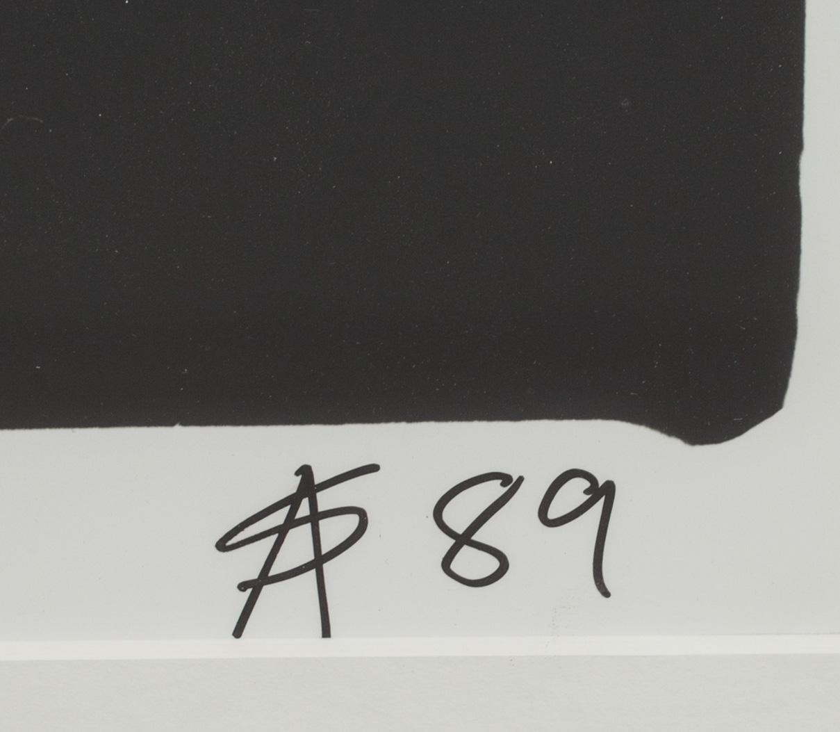 OKÄND KONSTNÄR, fotografi, monogramsignerad AS och daterad -89.