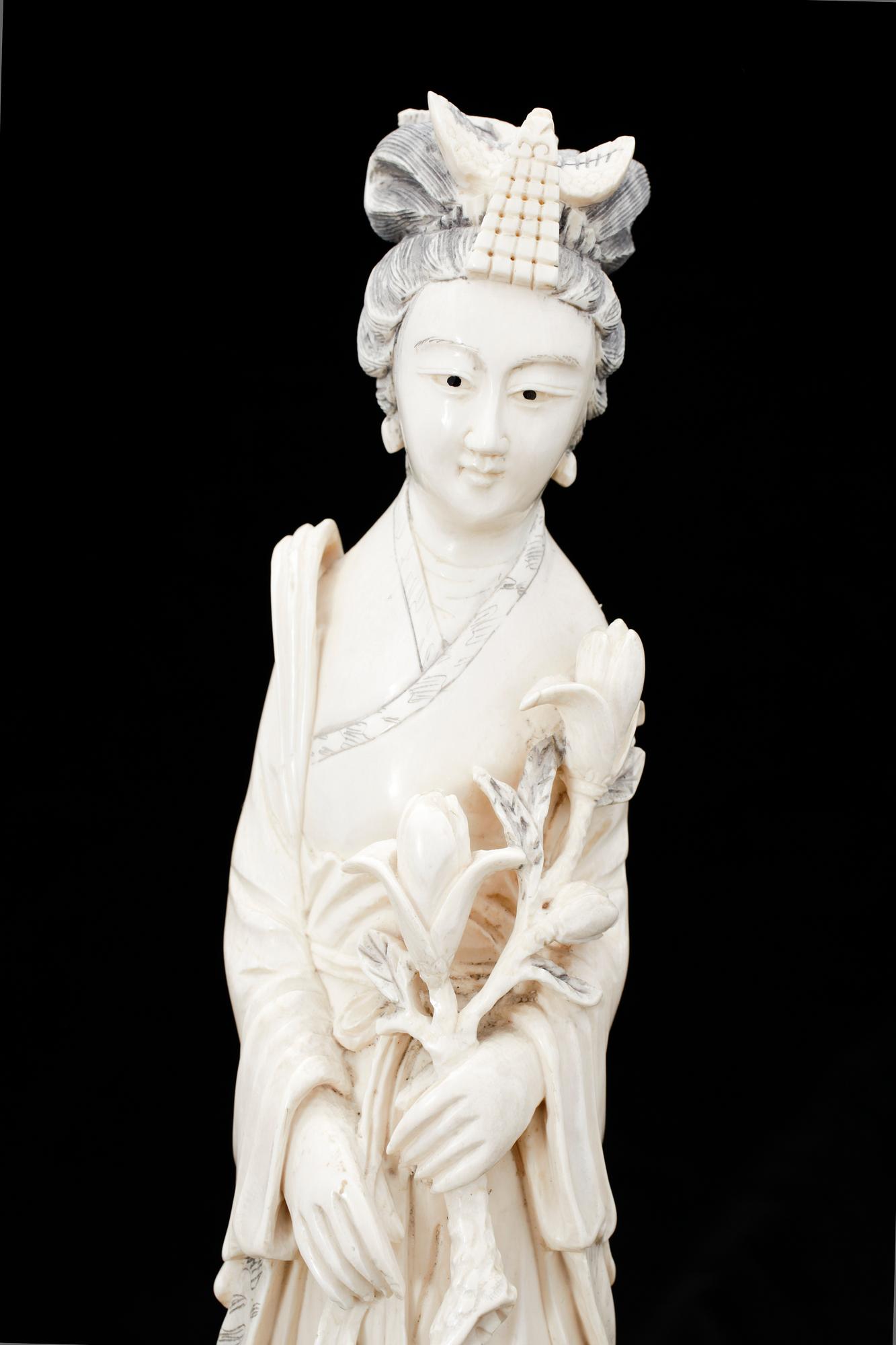 FIGURIN, ben, Kina, 1900-tal.