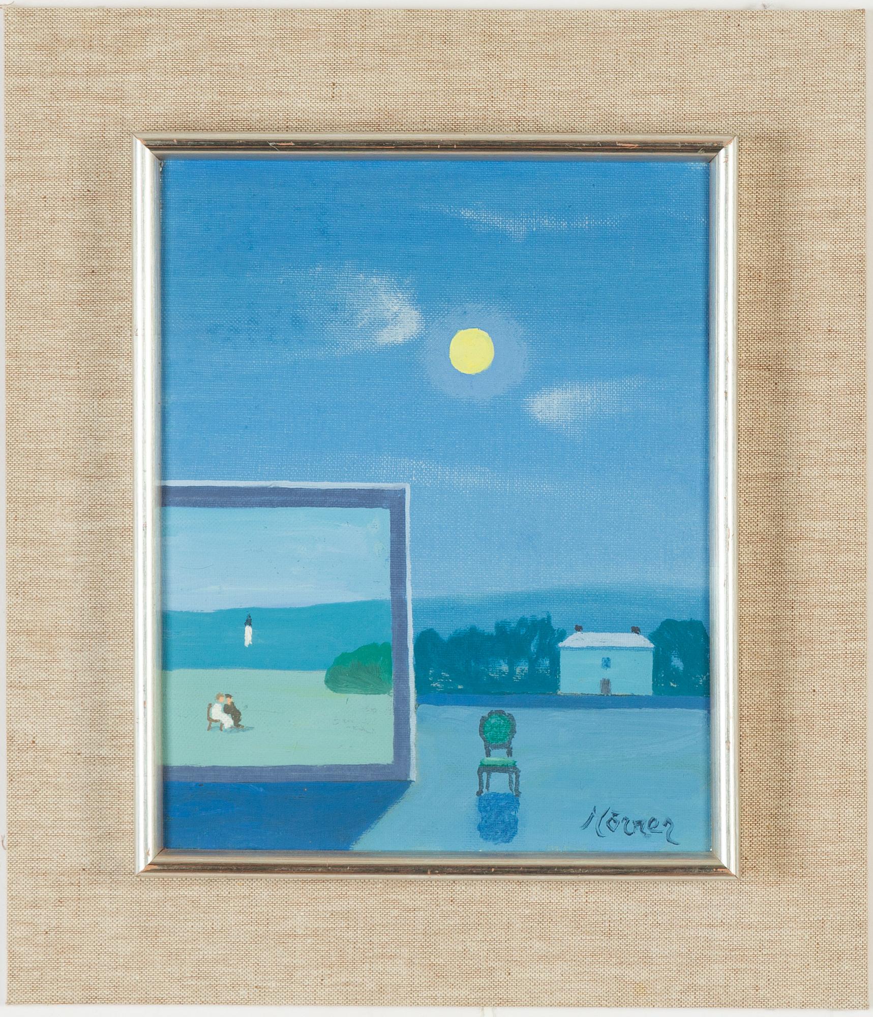 Stellan Mörner, oil on canvas, signed.