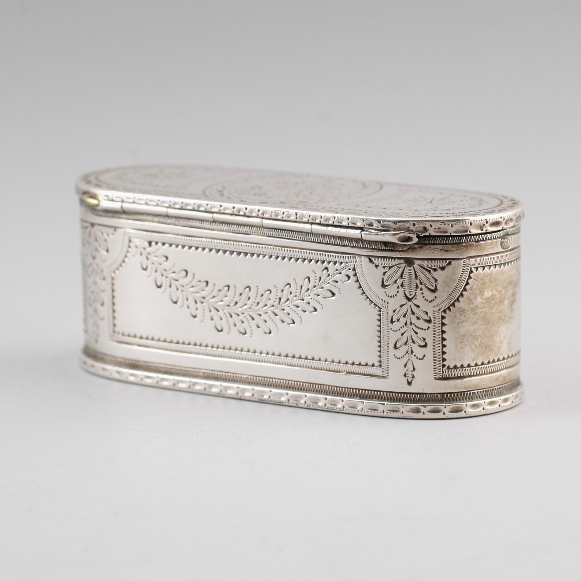 DOSA, silver, Belgien, 1800-talets första hälft. Vikt ca 120 gram.