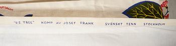 Josef Frank, curtains, a pair, "US Tree", Svenskt Tenn Company.