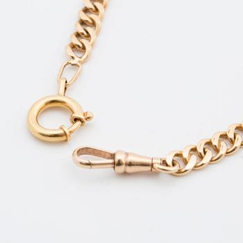 POCKET WATCH CHAIN in 18K gold.