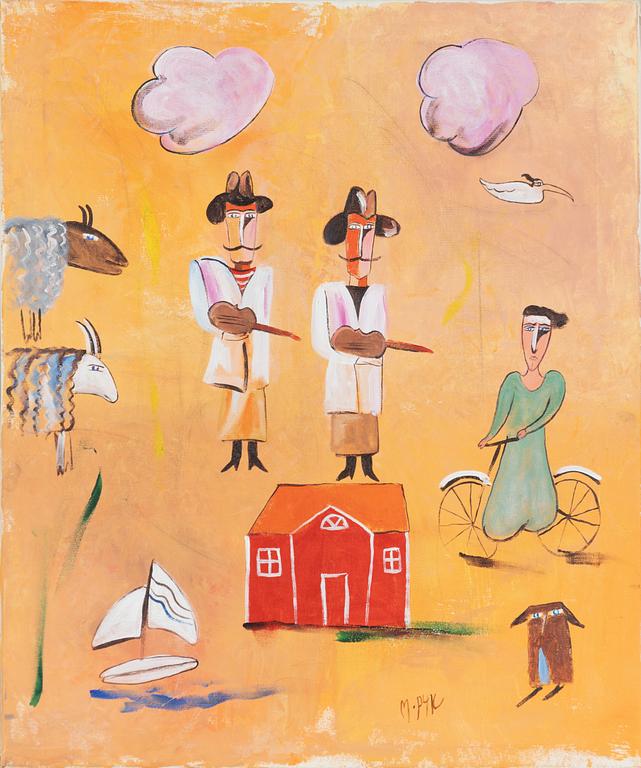 Madeleine Pyk, Figurscen.