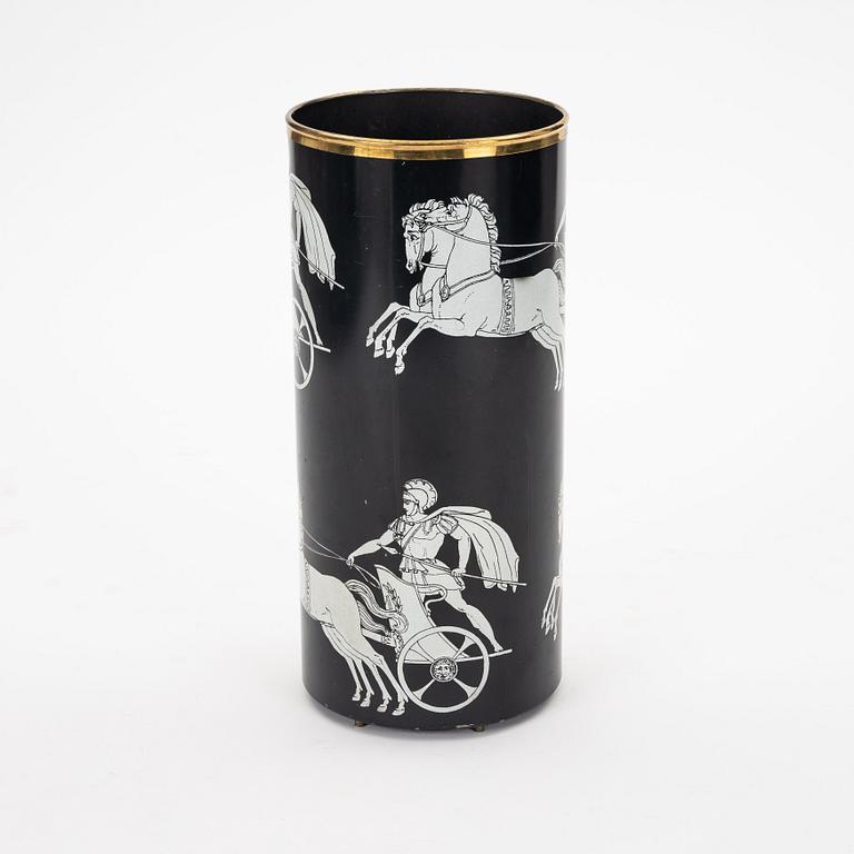 Piero Fornasetti, an umbrella stand, Studio Fornasetti Milan, Italy.