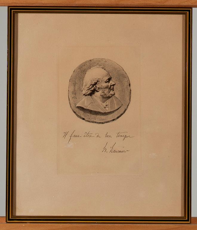 OKÄND KONSTNÄR, etsning, signerad H. Guerard i plåten och daterad 1879.