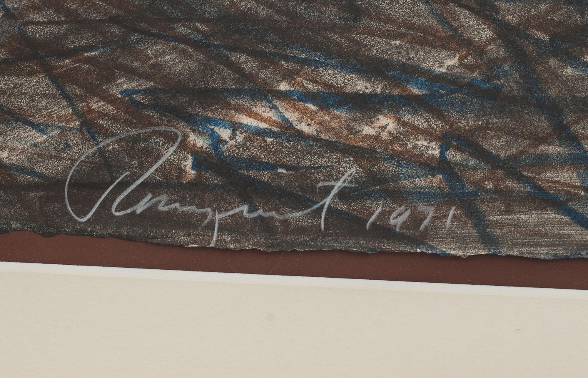 JAMES ROSENQUIST, färglitografi, signerad, daterad 1971 och numrerad 62/70.
