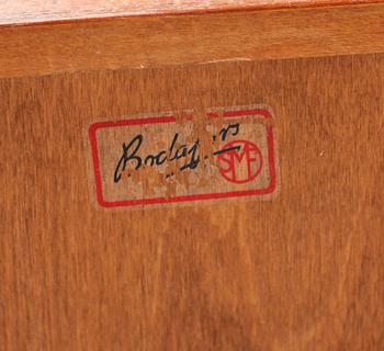 BOKHYLLOR, ett par, "Variette", Bertil Fridhagen, Bodafors, 1960-tal.