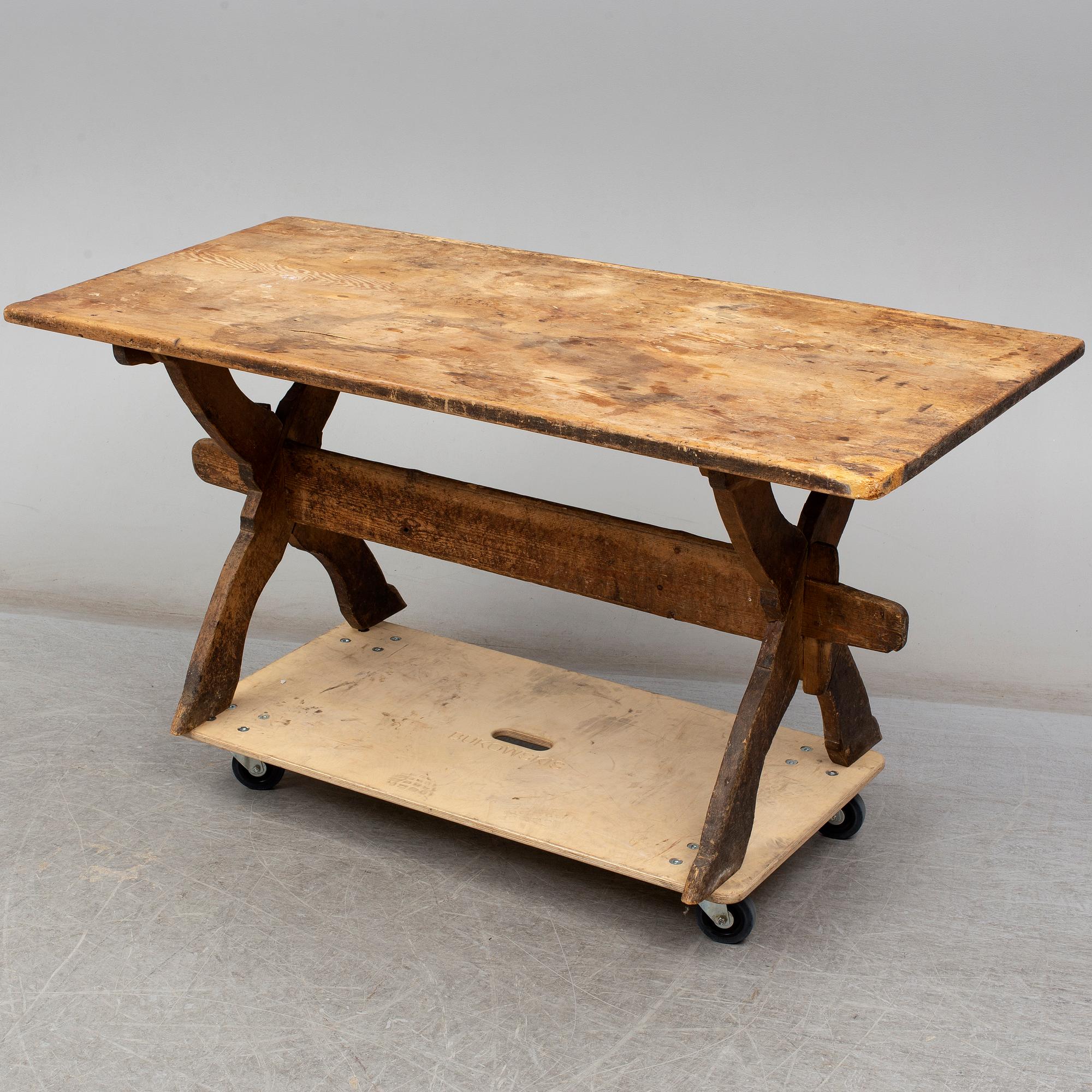 BOCKBORD, allmoge, 1800-tal.
